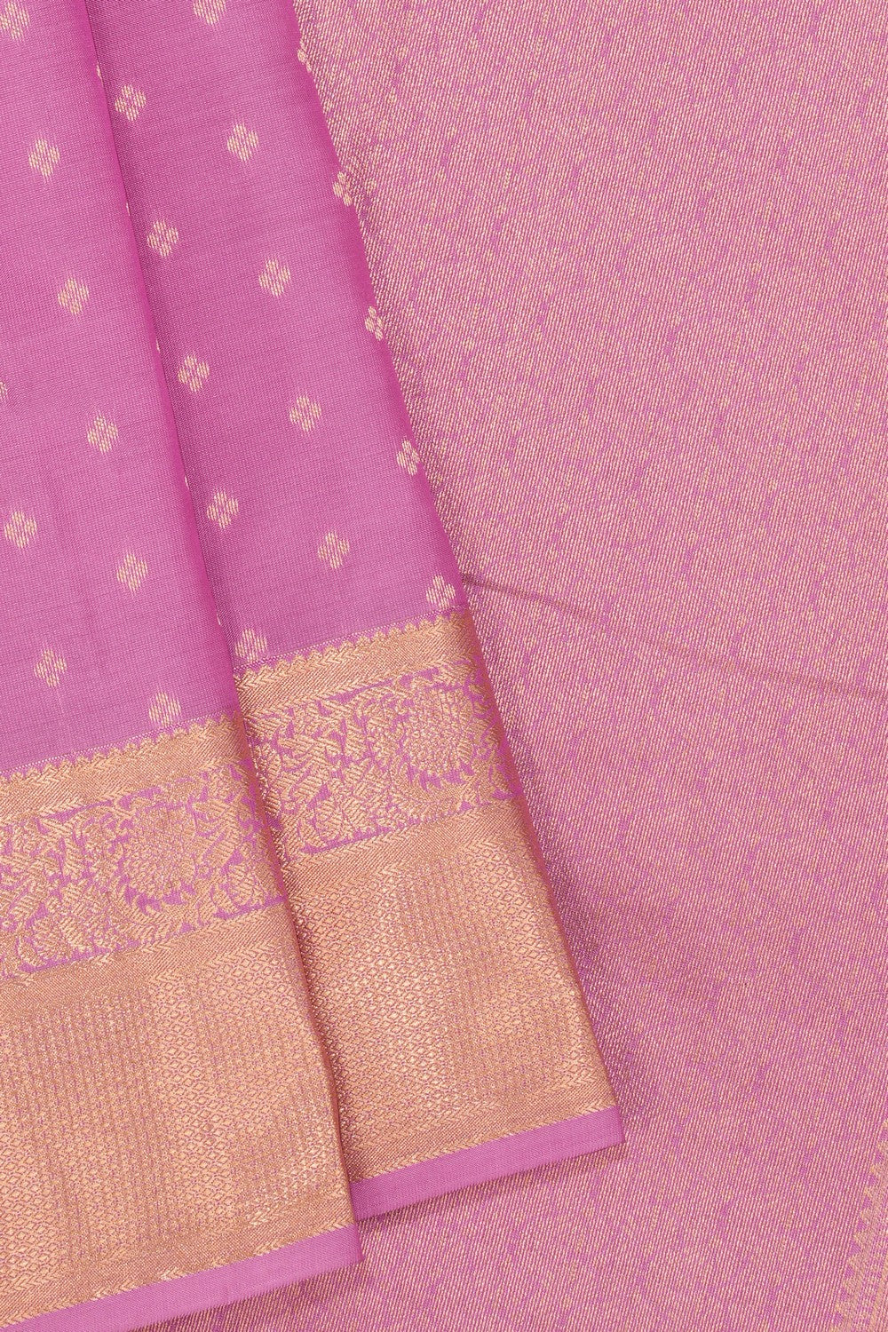 South Silk Pink Saree