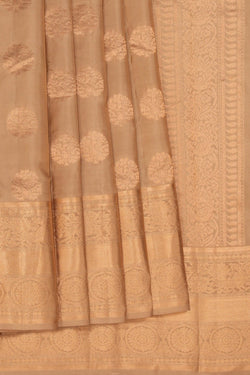 Image of South Silk Beige Saree