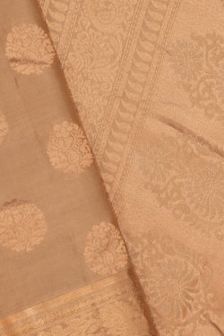 Image of South Silk Beige Saree