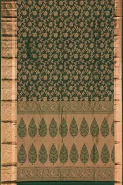 Image of South Silk Green Saree