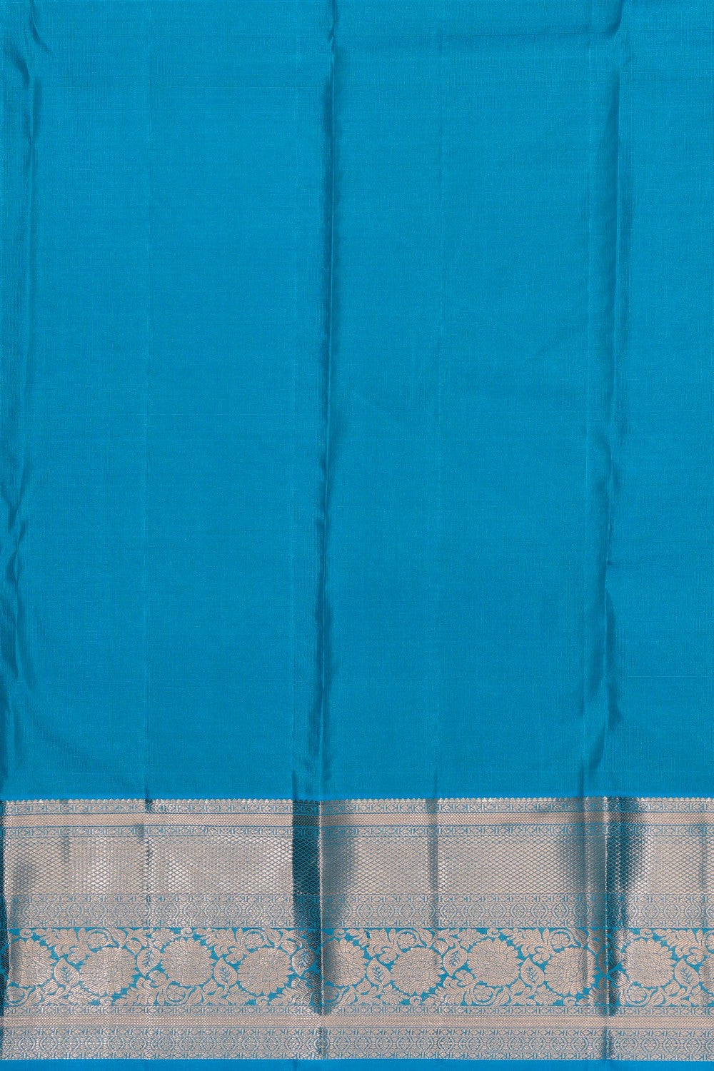 South Silk Blue Saree