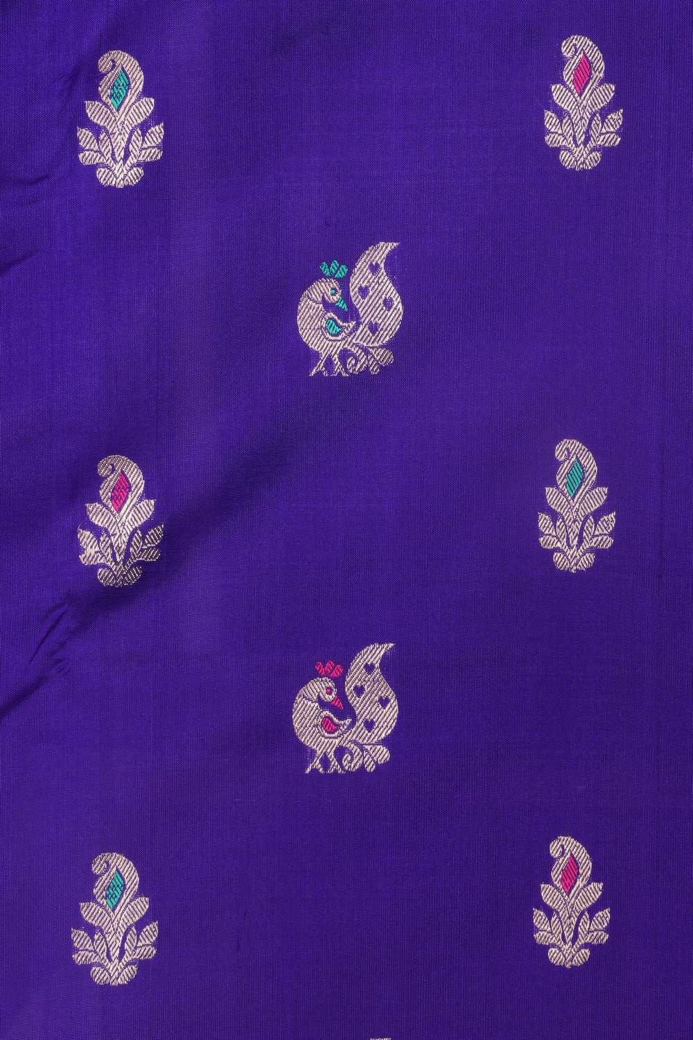 Venkatagiri Silk Purple Saree