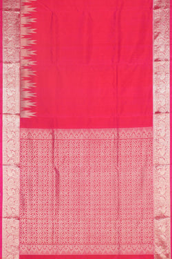 Image of Venkatagiri Silk Pink Saree