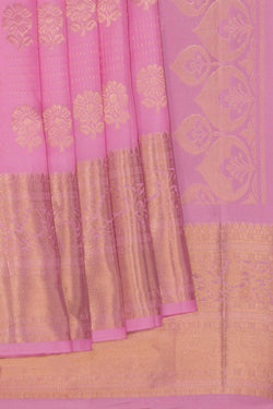 Image of South Silk Lotus Pink Saree