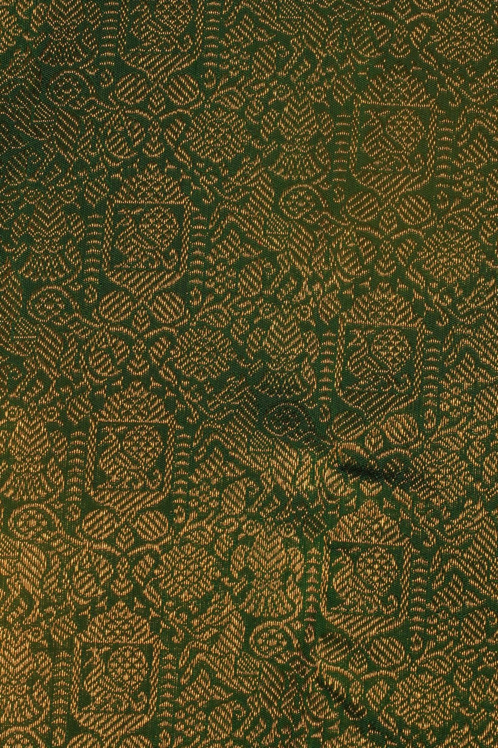 Image of Kanchipattu Brocade Green Saree