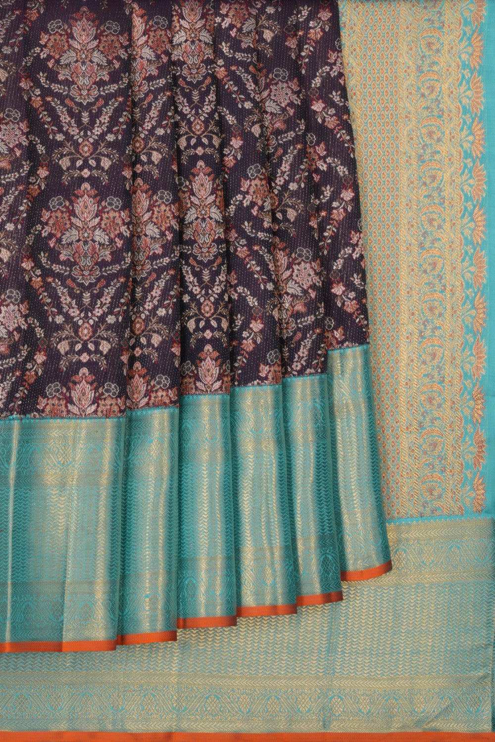 Kanchipattu Rangkat Brocade Saree