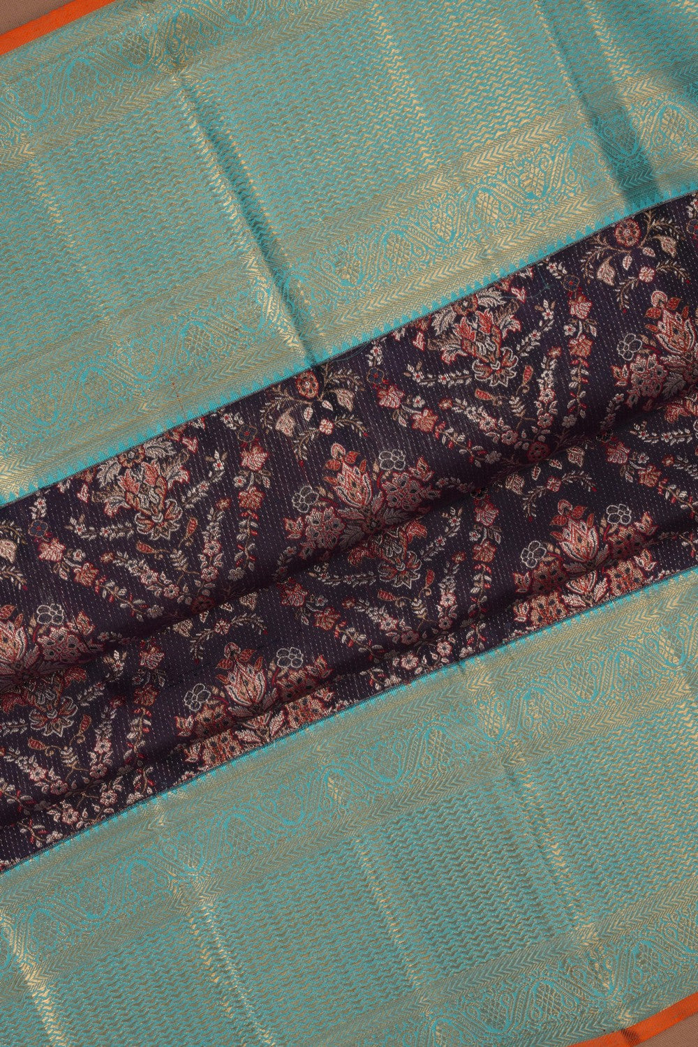 Kanchipattu Rangkat Brocade Saree