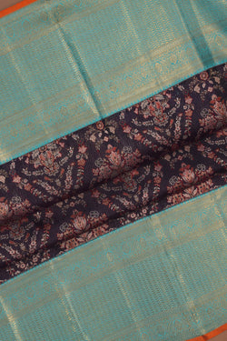 Image of Kanchipattu Rangkat Brocade Saree