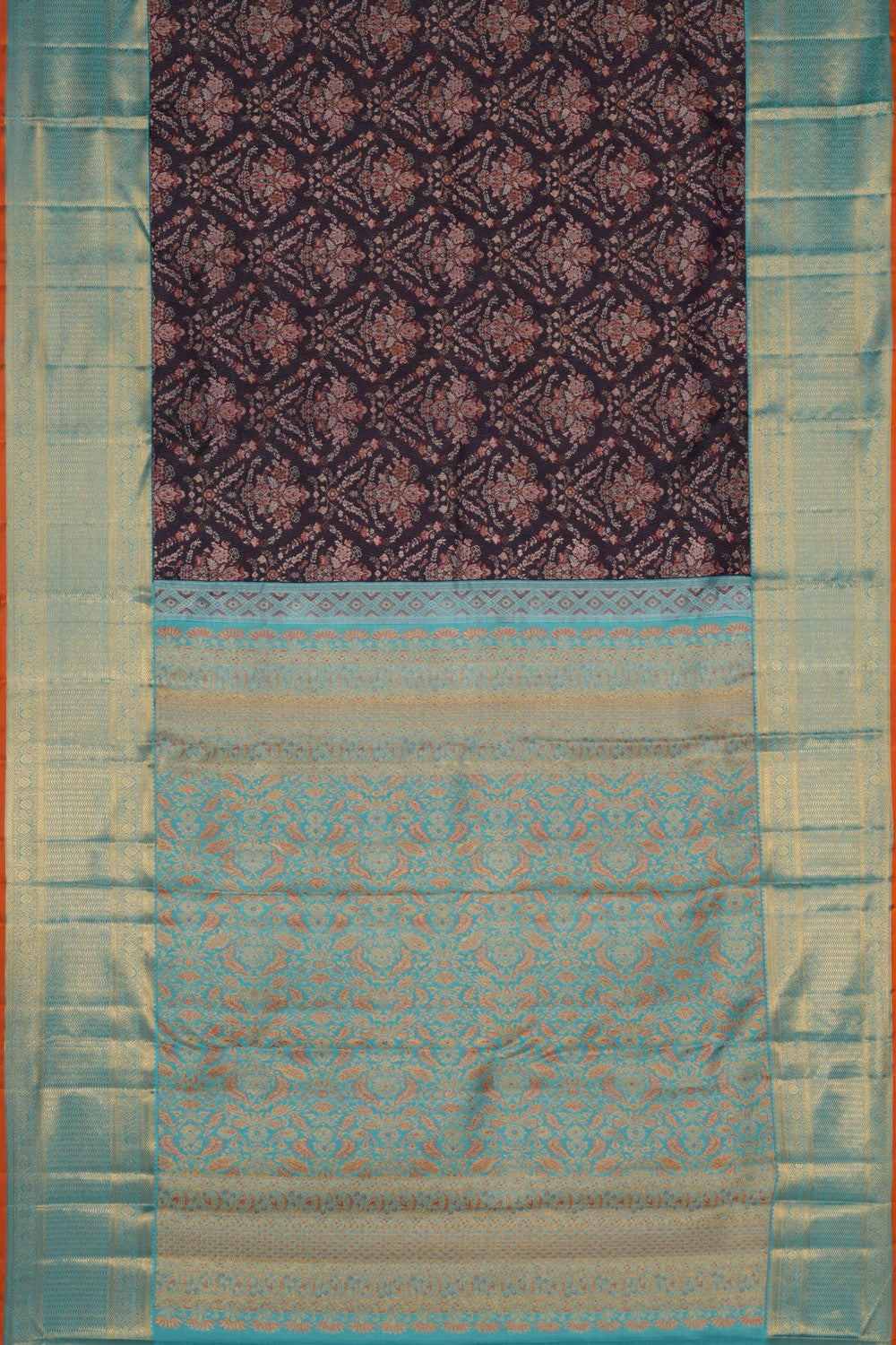 Kanchipattu Rangkat Brocade Saree