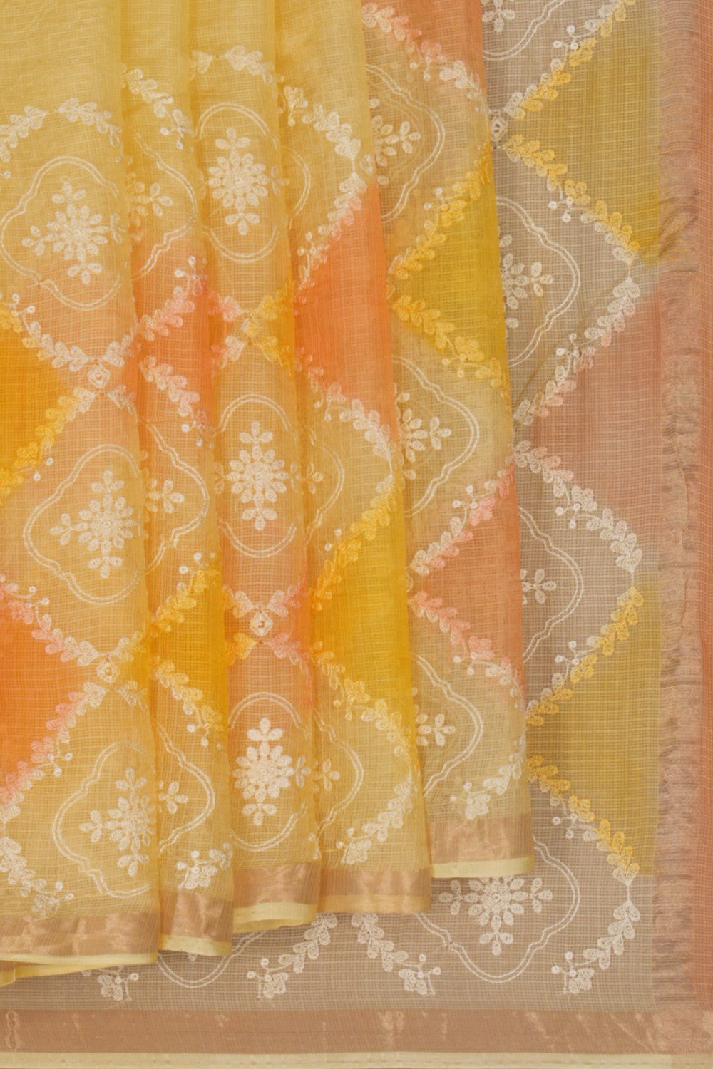 Image of Kota Embroidery Saree