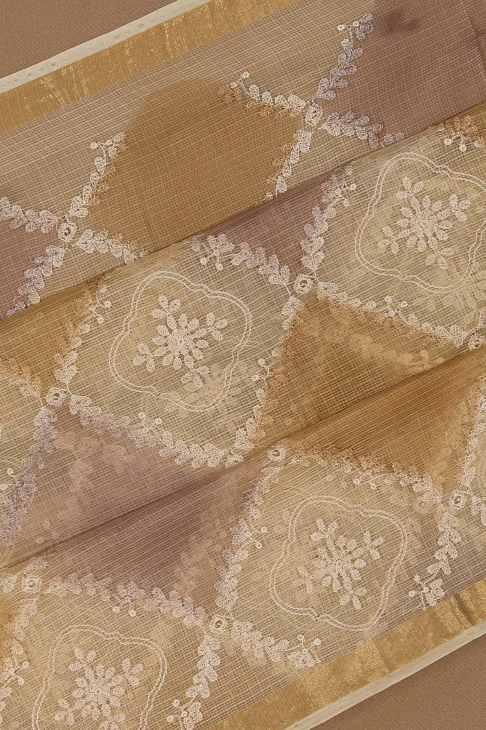 Image of Kota Embroidery Saree
