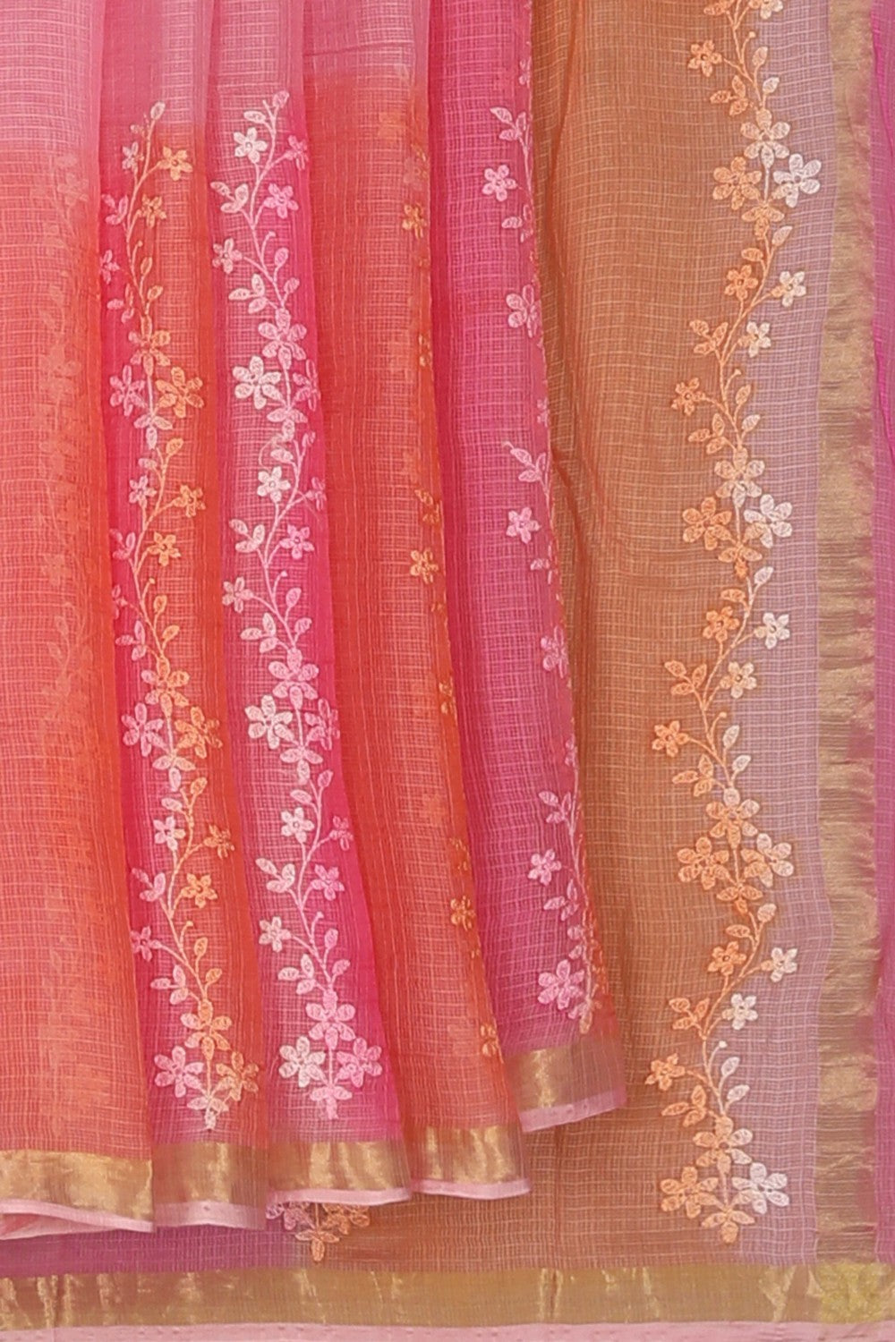 Kota Embroidery Saree