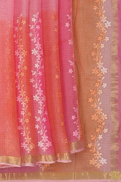Image of Kota Embroidery Saree