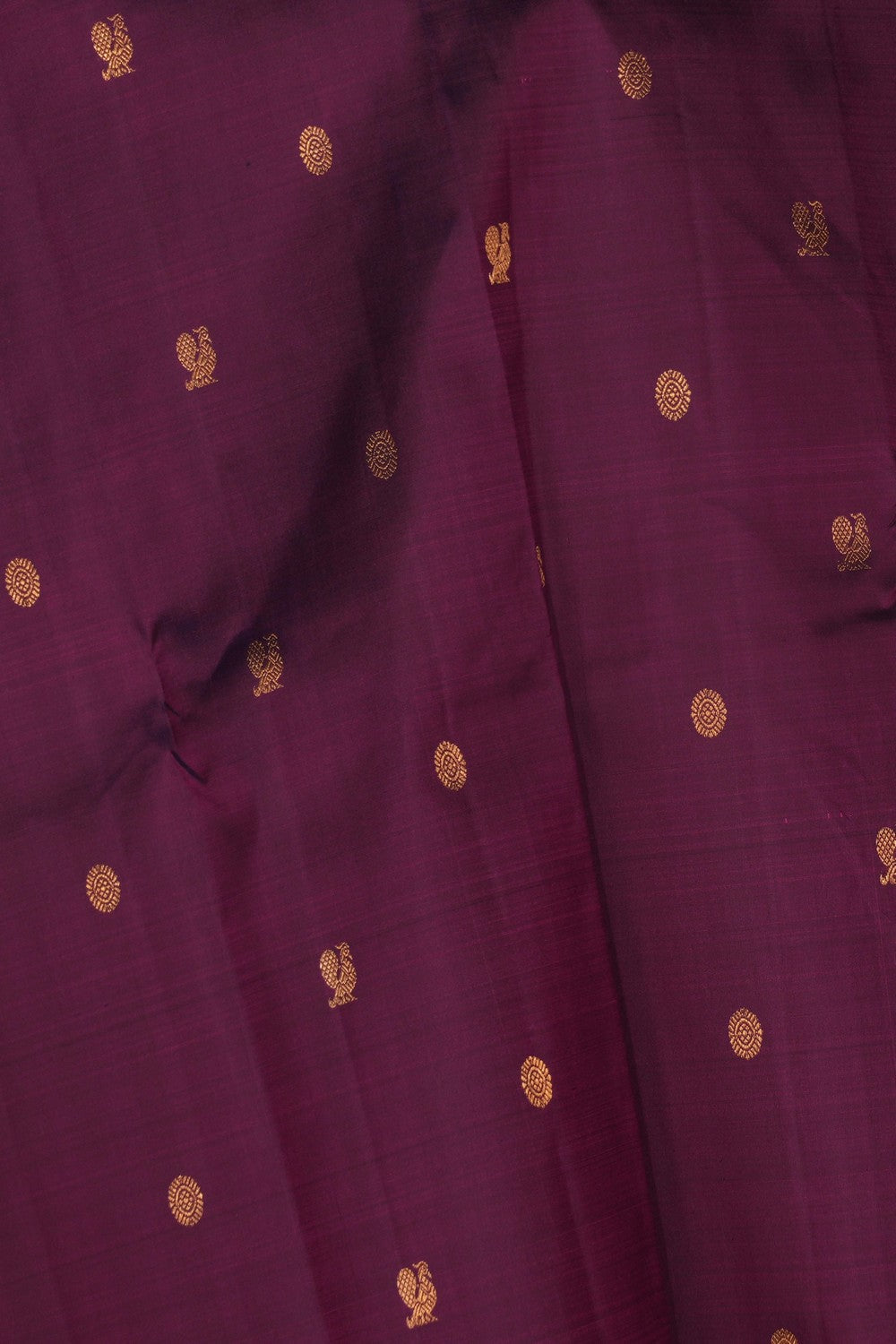 Image of Kanchi Silk Violet Saree