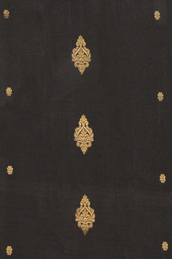 Image of Black Silk Saree