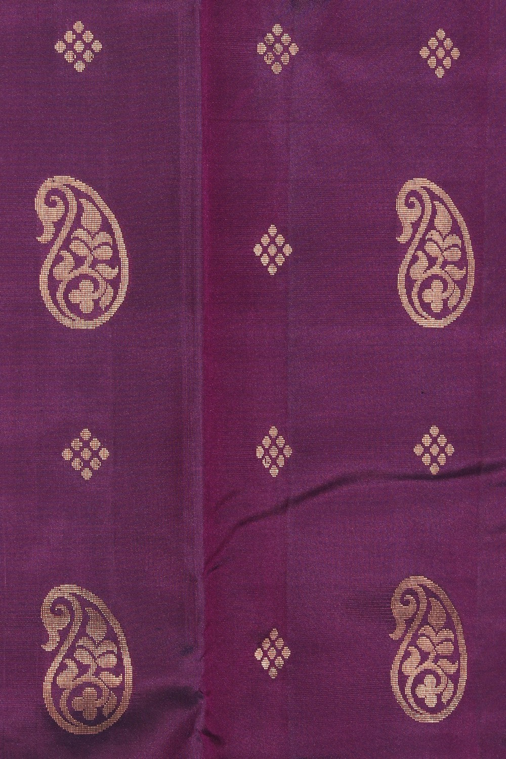 Purple Silk Saree