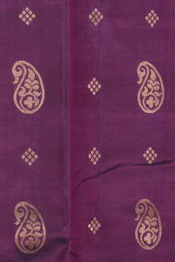 Image of Purple Silk Saree