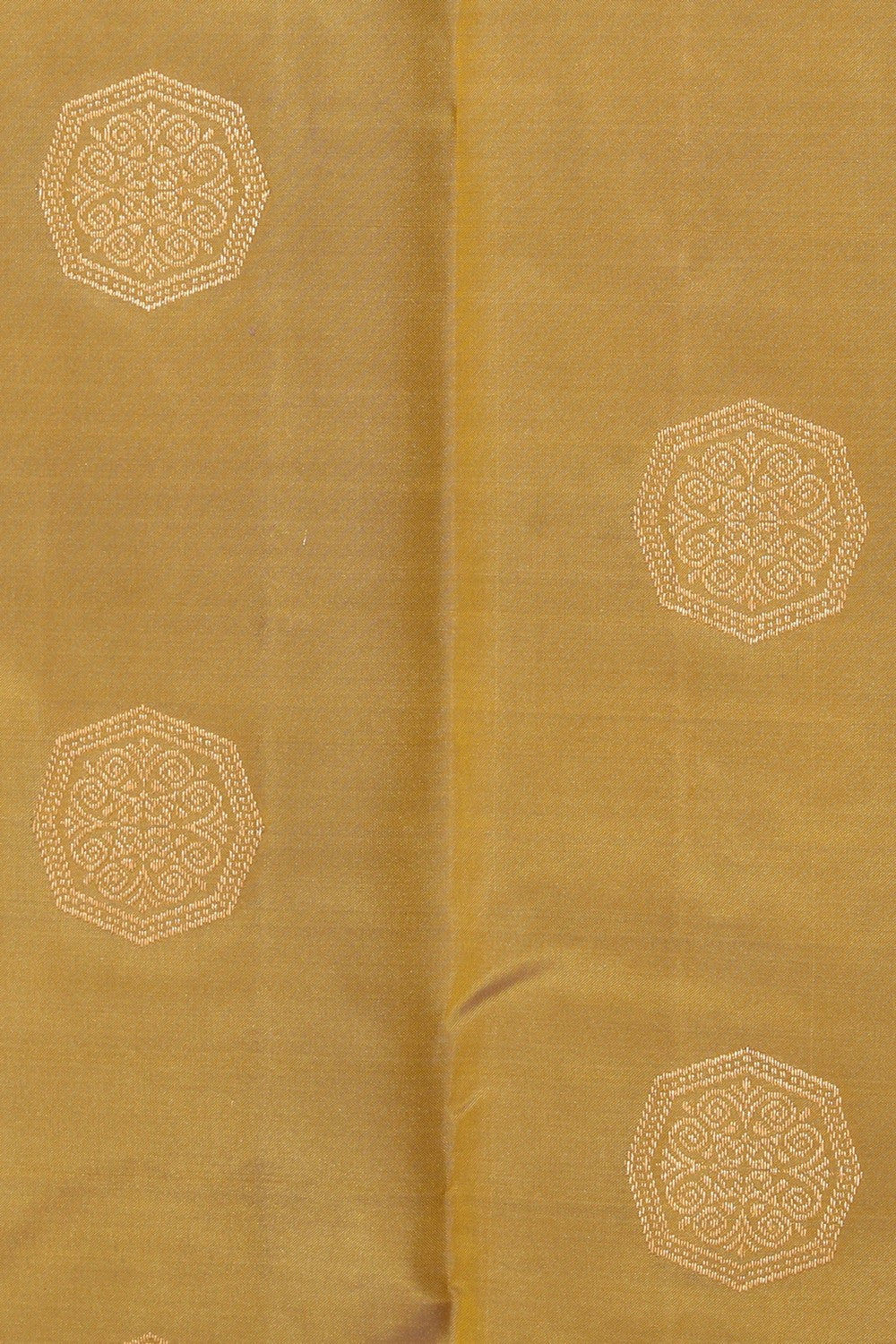 Dark Cream Silk Saree