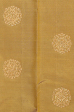 Image of Dark Cream Silk Saree