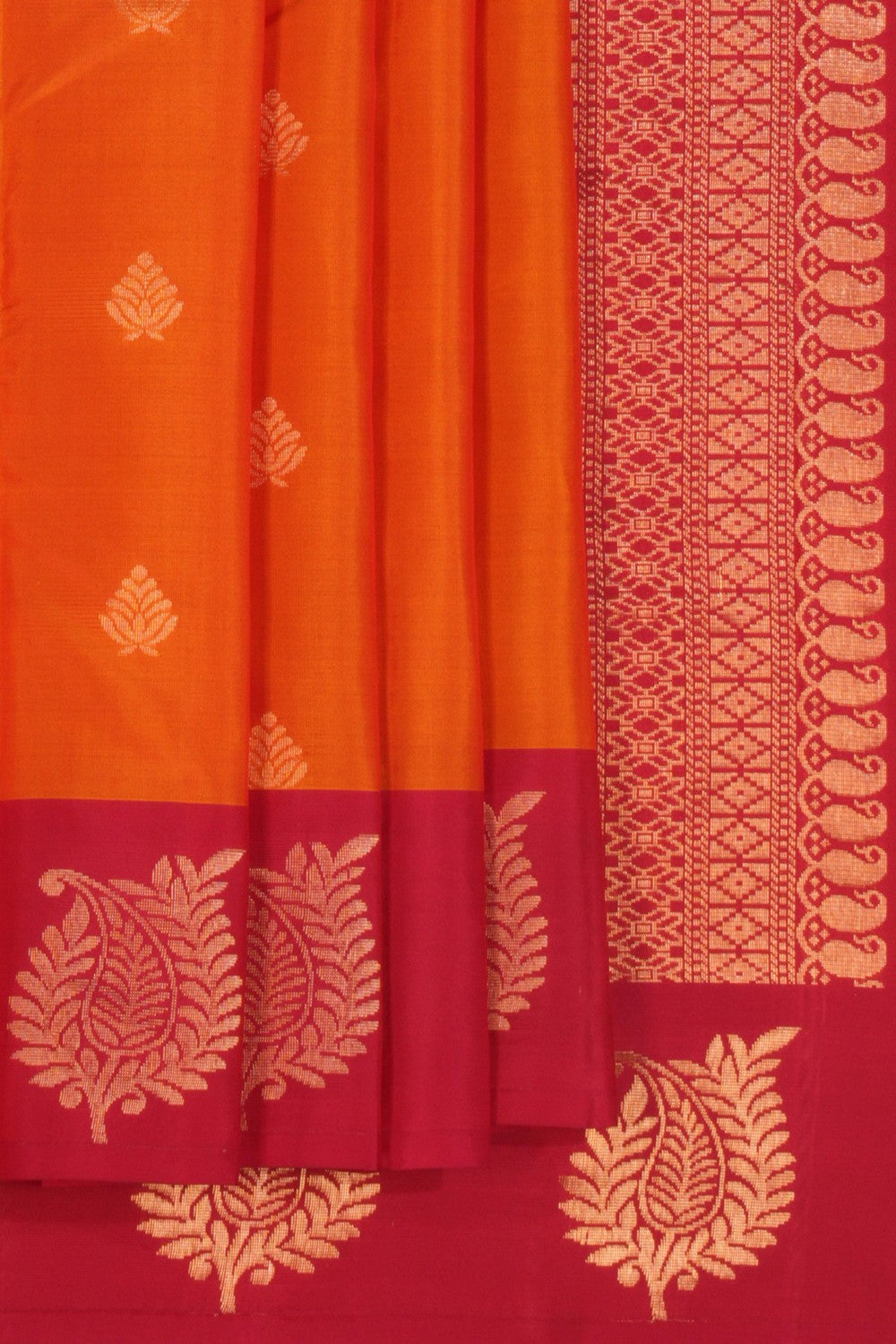 South Silk Mustard Saree