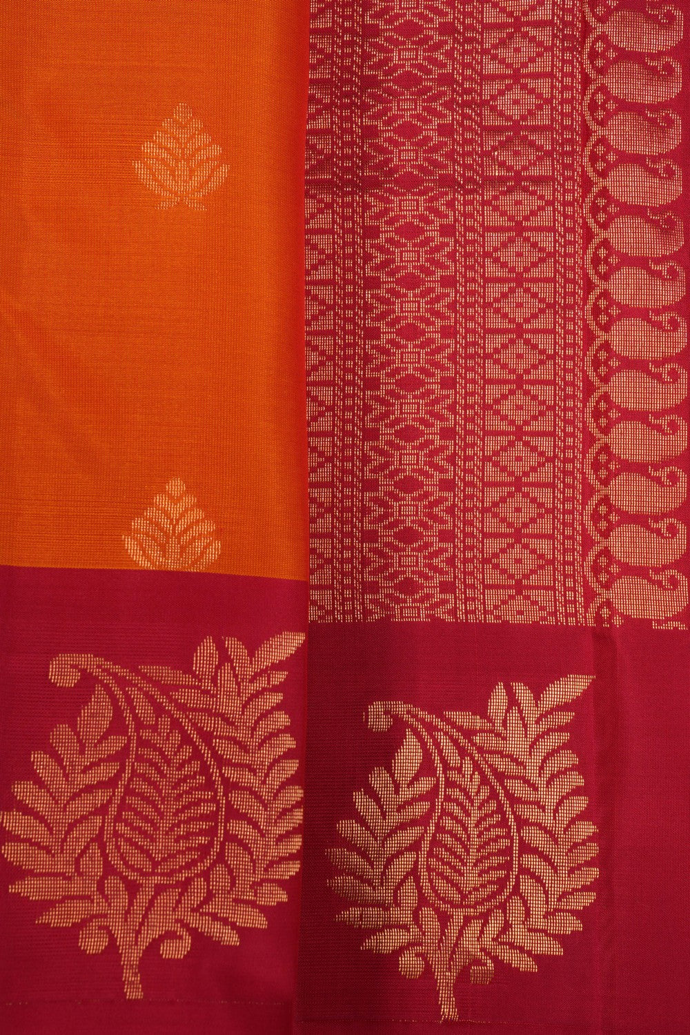 South Silk Mustard Saree