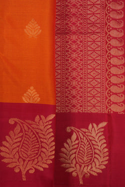 Image of South Silk Mustard Saree