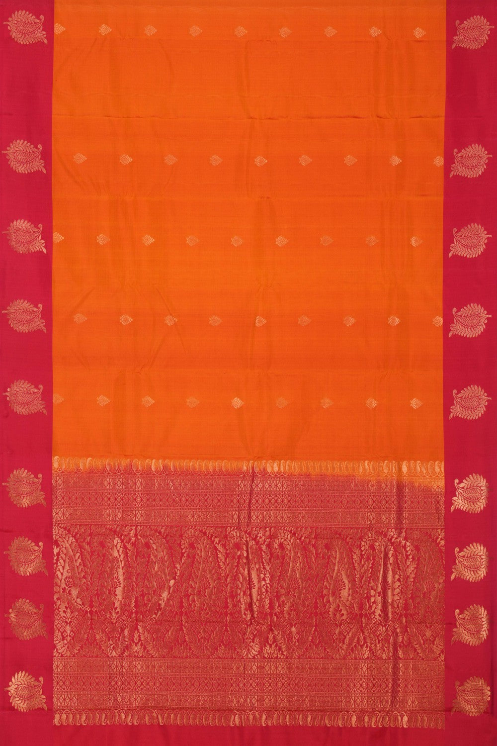 South Silk Mustard Saree