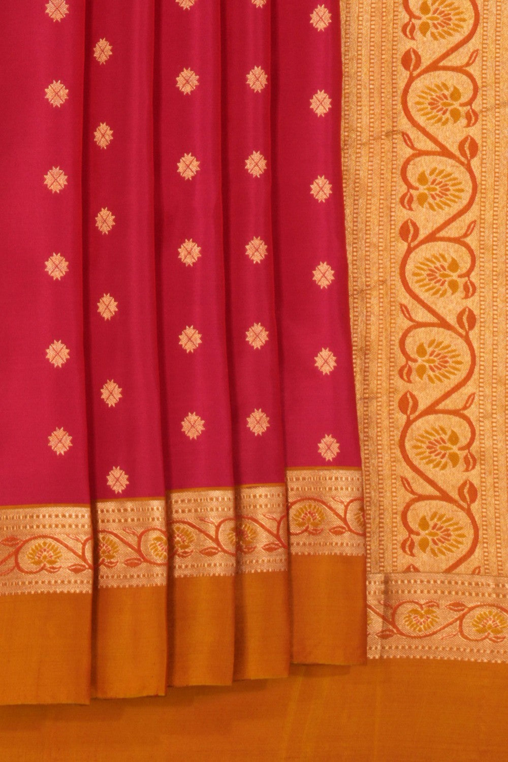 South Silk Pink Saree