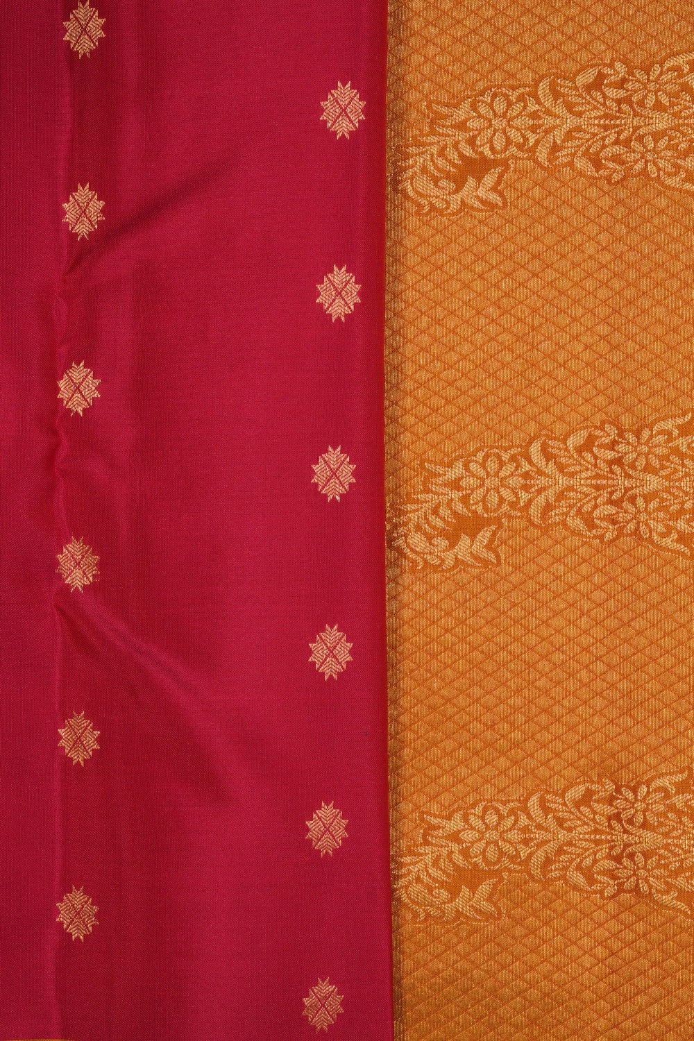 South Silk Pink Saree