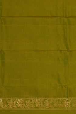 Image of South Silk Ivory Off-White Saree