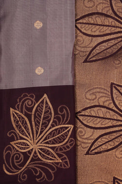 Image of South Silk Grey Saree