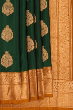 Image of South Silk Green Saree