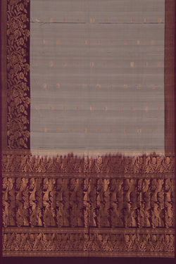 Image of South Silk Grey Saree