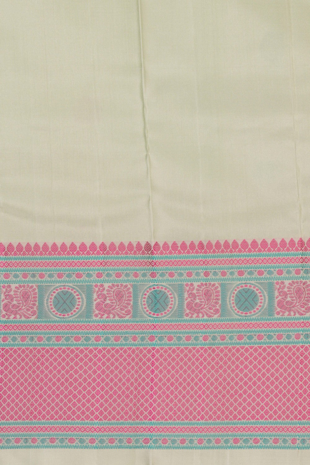 South Silk Aqua Green Saree