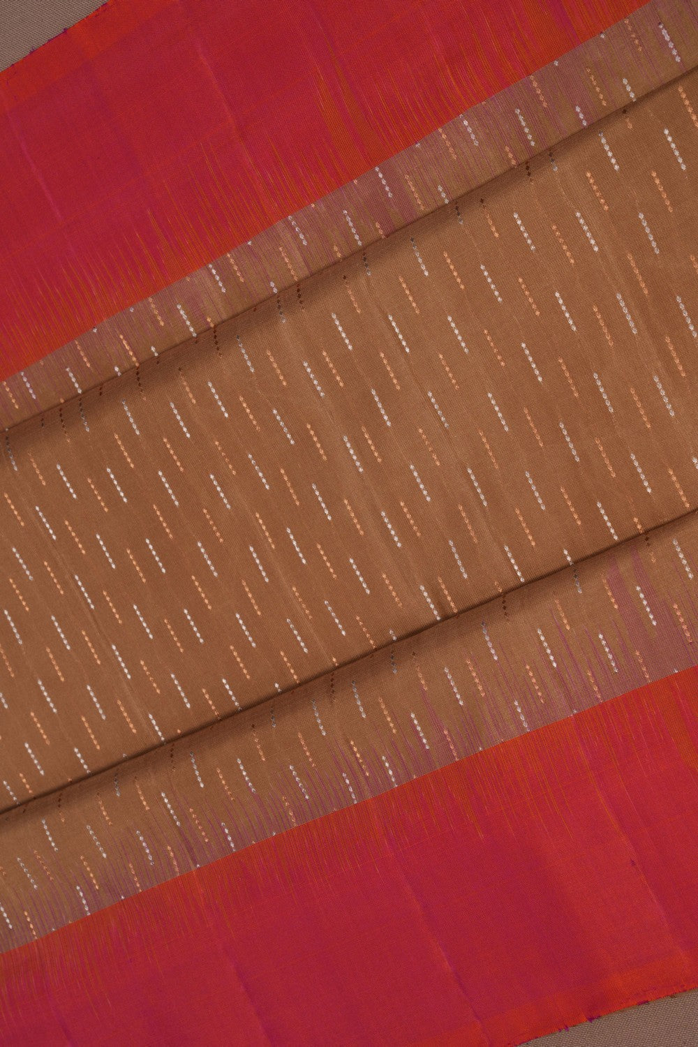 Image of Beige South Silk Saree