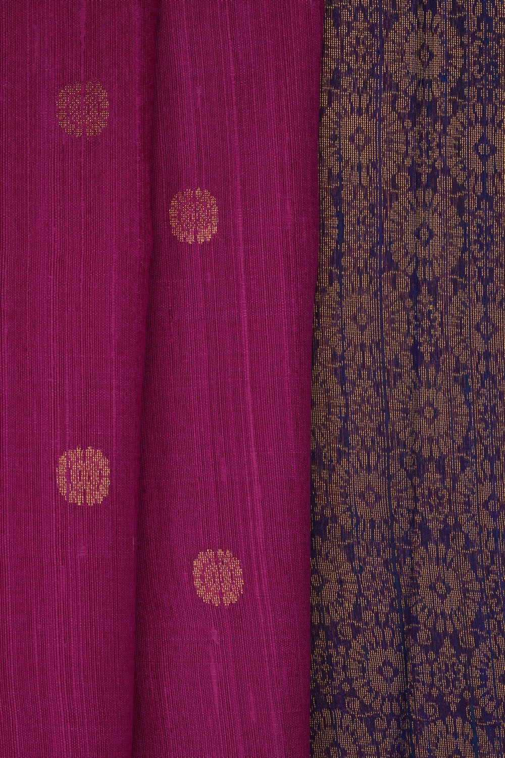 Image of Pink Dupion Silk Saree
