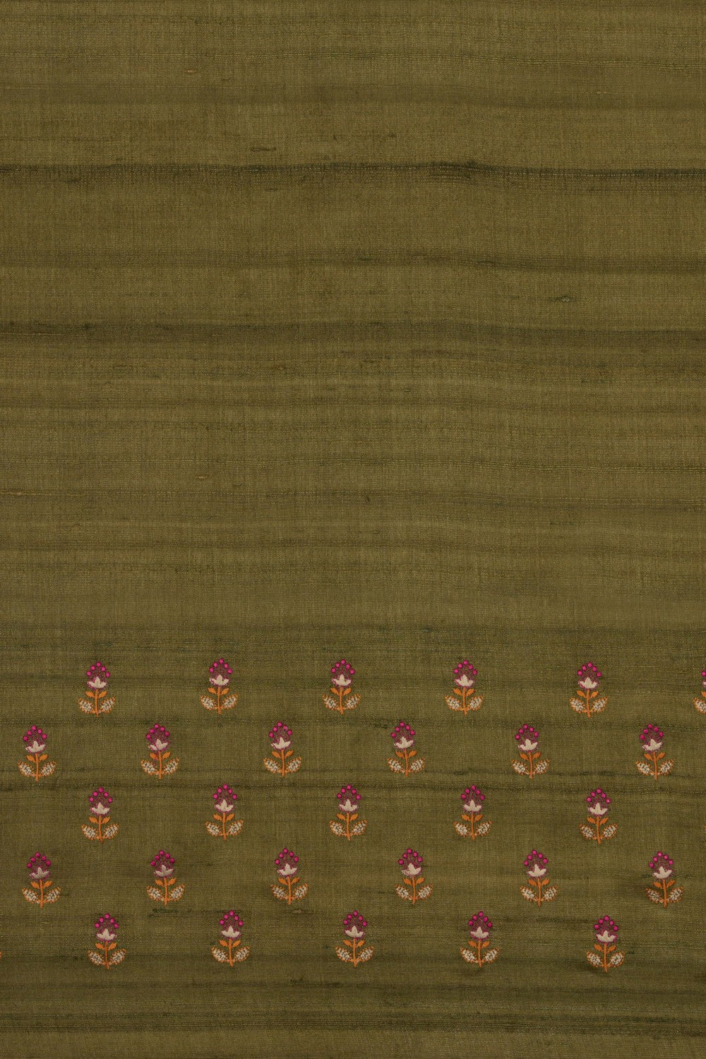 Tussar Embroidery Saree