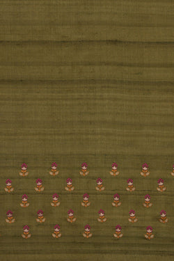 Image of Tussar Embroidery Saree