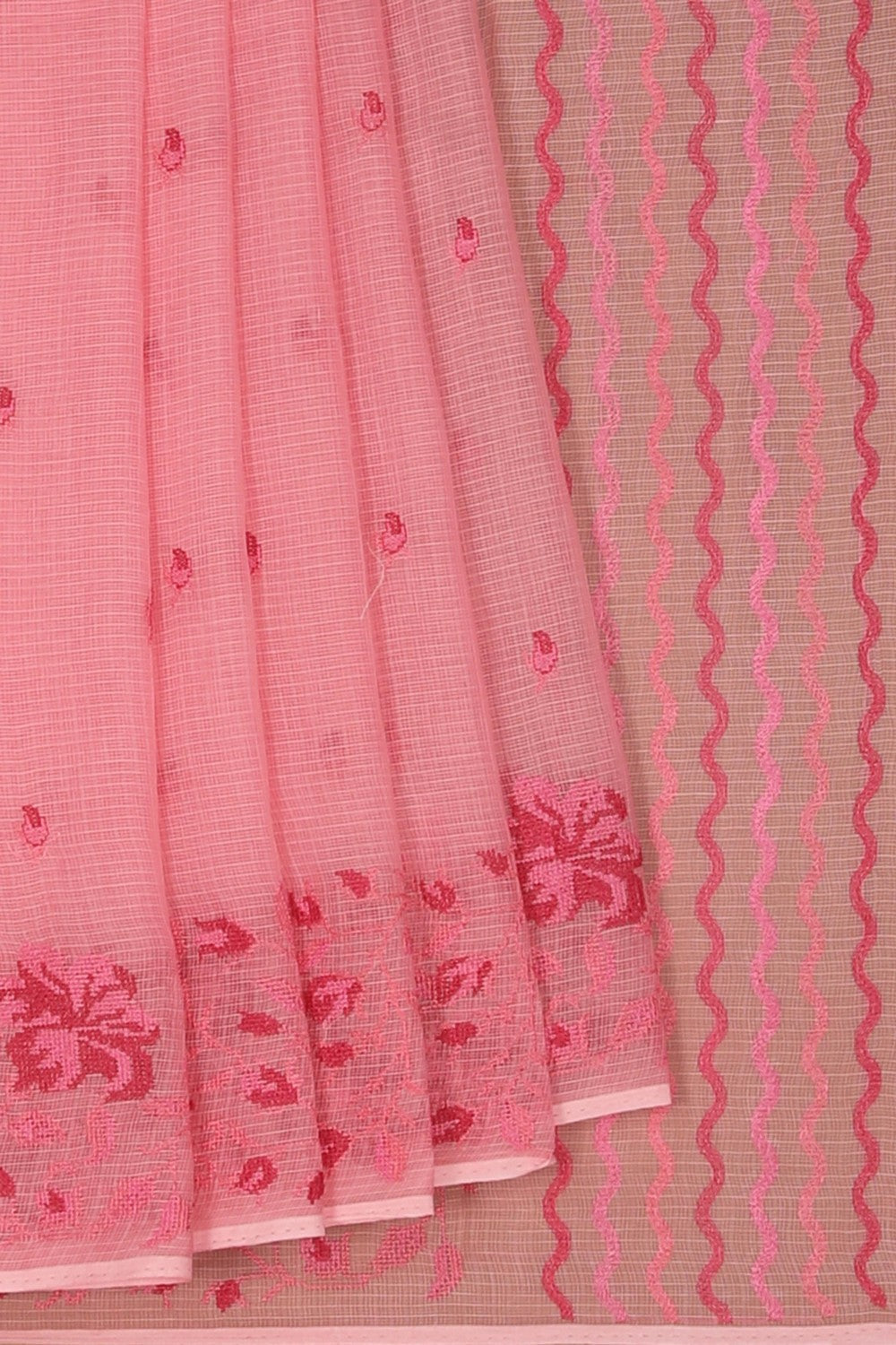 Kota Embroidery Saree