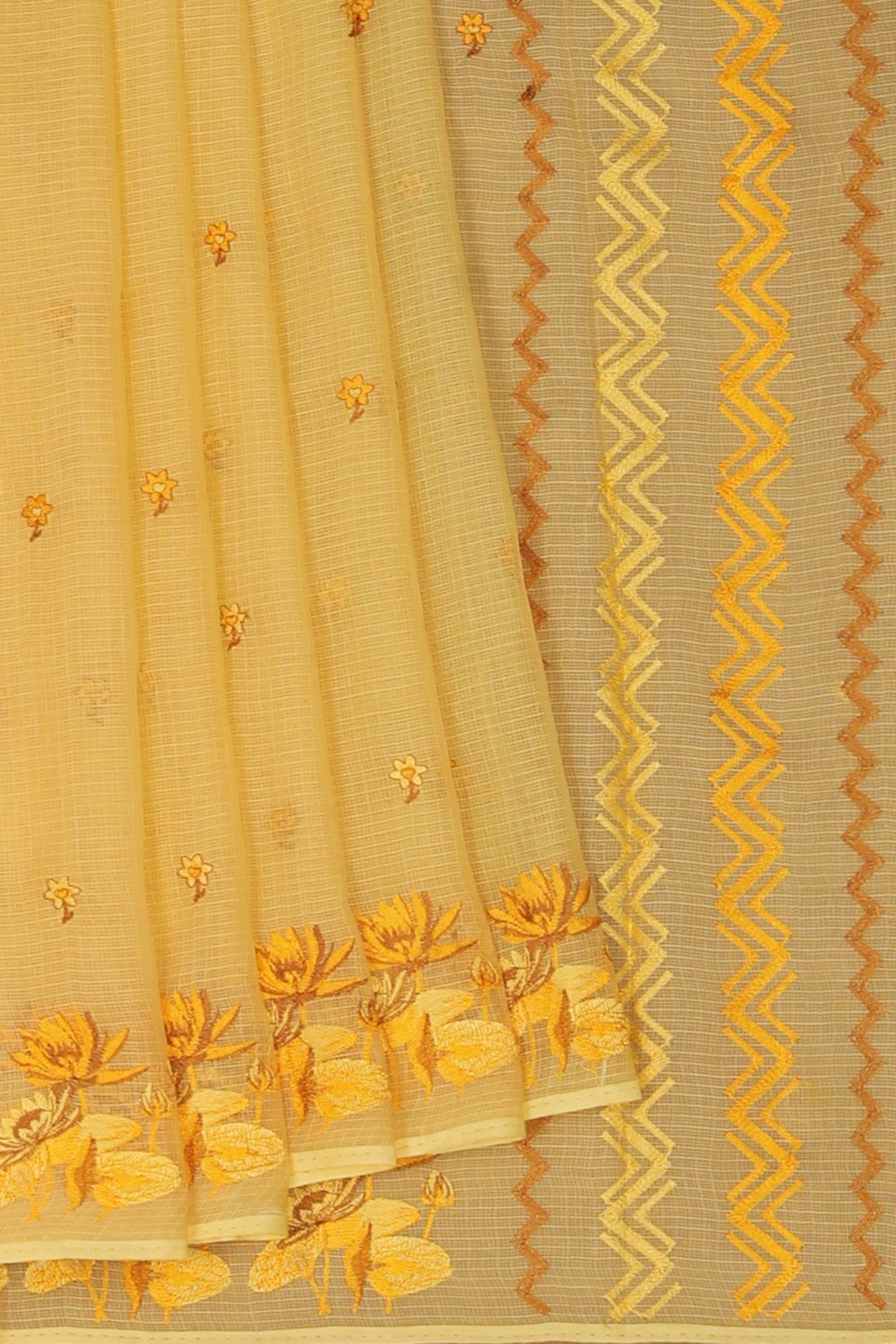 Kota Embroidery Saree
