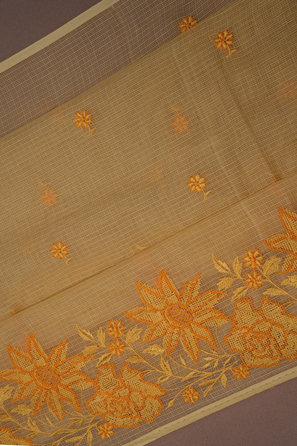 Kota Embroidery Saree