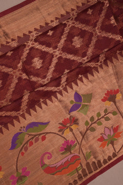 Image of Kota Maroon Saree