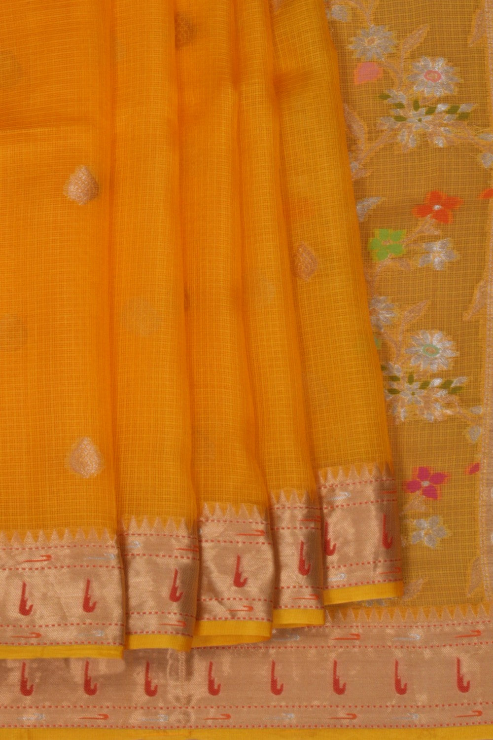 Kota Yellow Saree