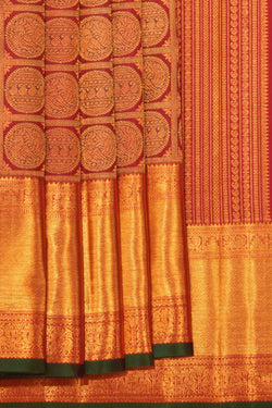 Image of Kanchipattu Brocade Red Saree