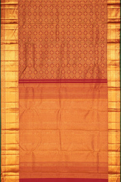 Image of Kanchipattu Brocade Red Saree