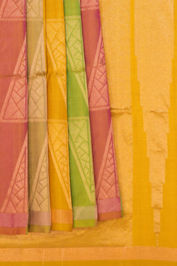 Image of Multicolour Silk Saree