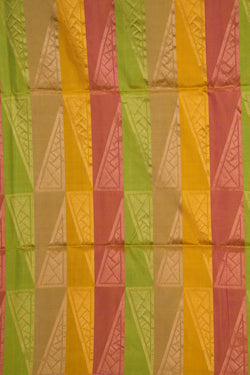 Image of Multicolour Silk Saree