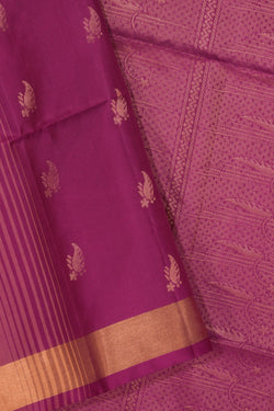 Image of Magenta Silk Saree