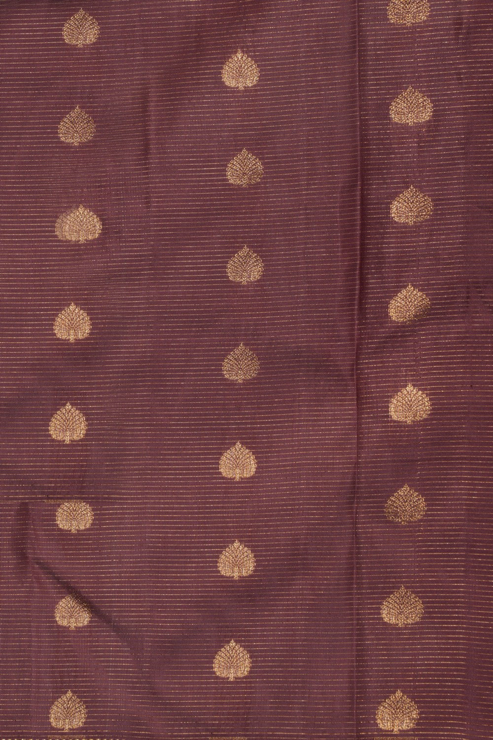 Dark Mauve Silk Saree