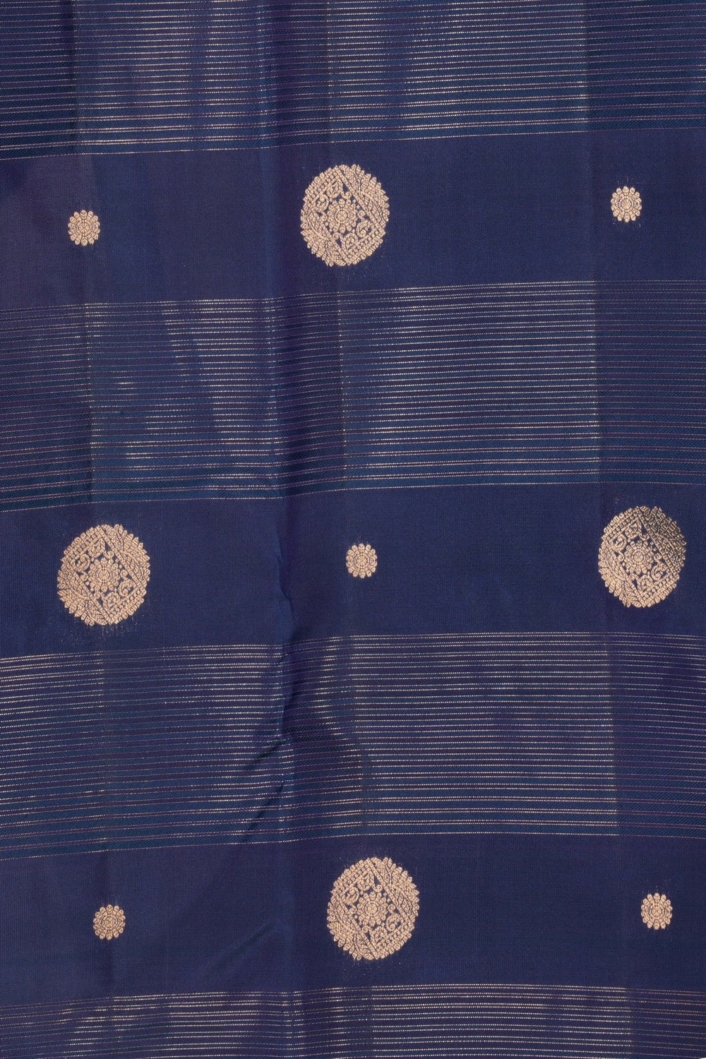 Dark Blue Silk Saree